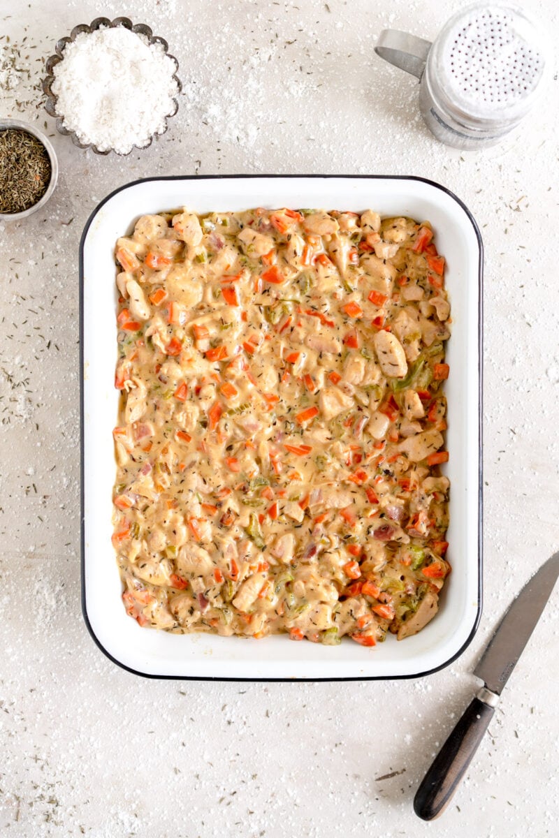 chicken pot pie filling