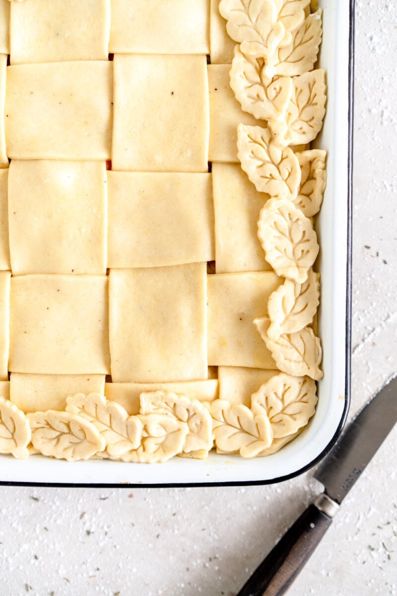 corner shot chicken pot pie