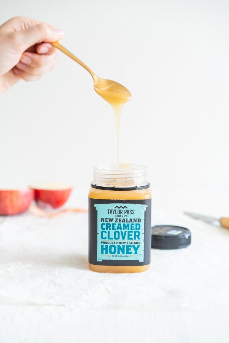 honey in a jar