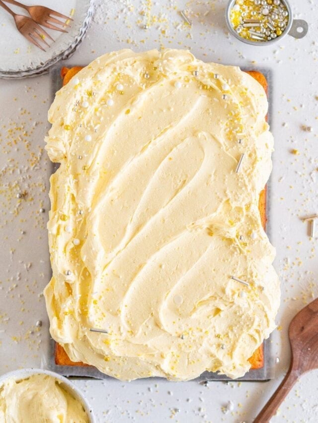 Vanilla Swiss Meringue Buttercream