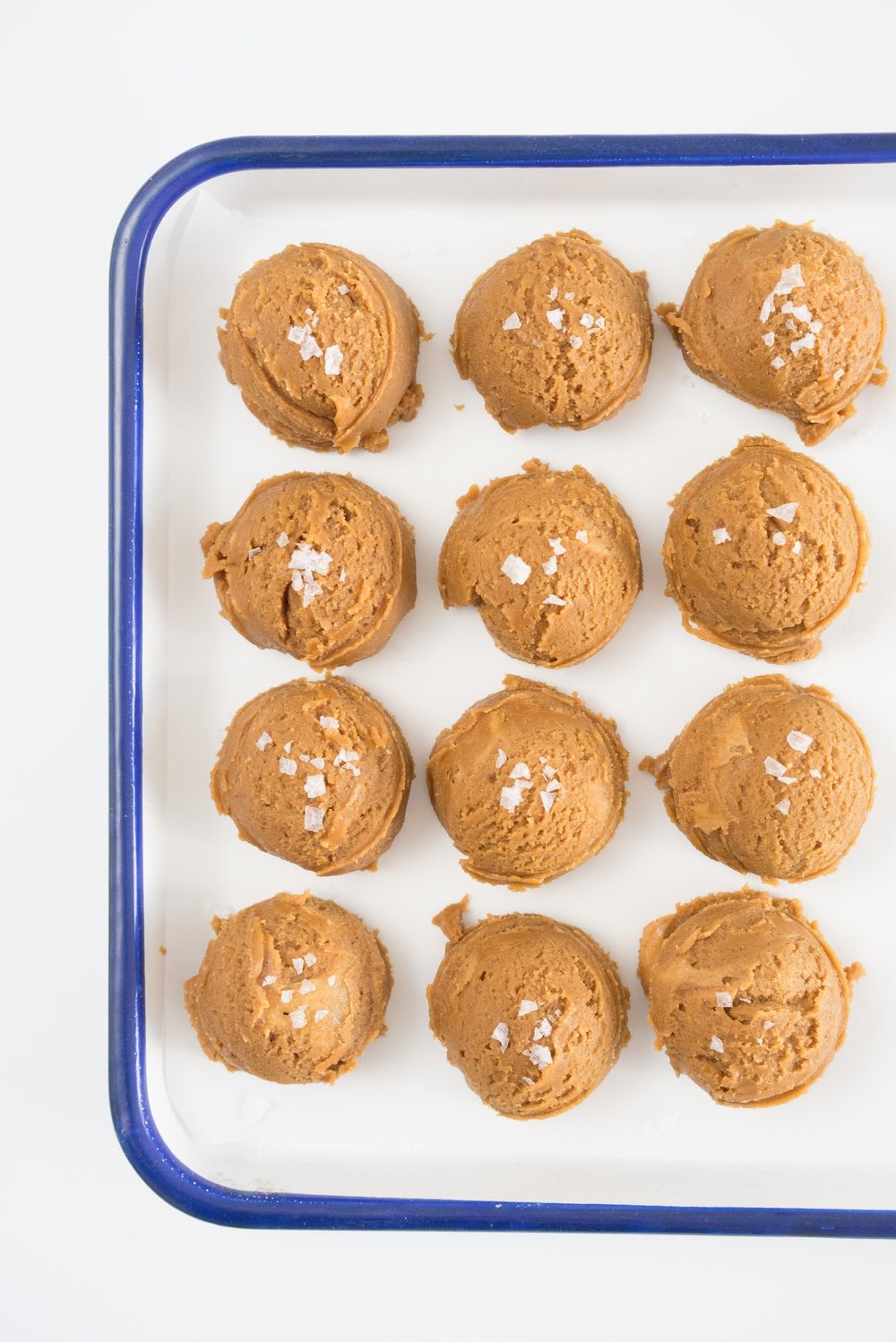 Gluten free, Dairy Free Peanut Butter Cookies - super simple, four ingredient cookies
