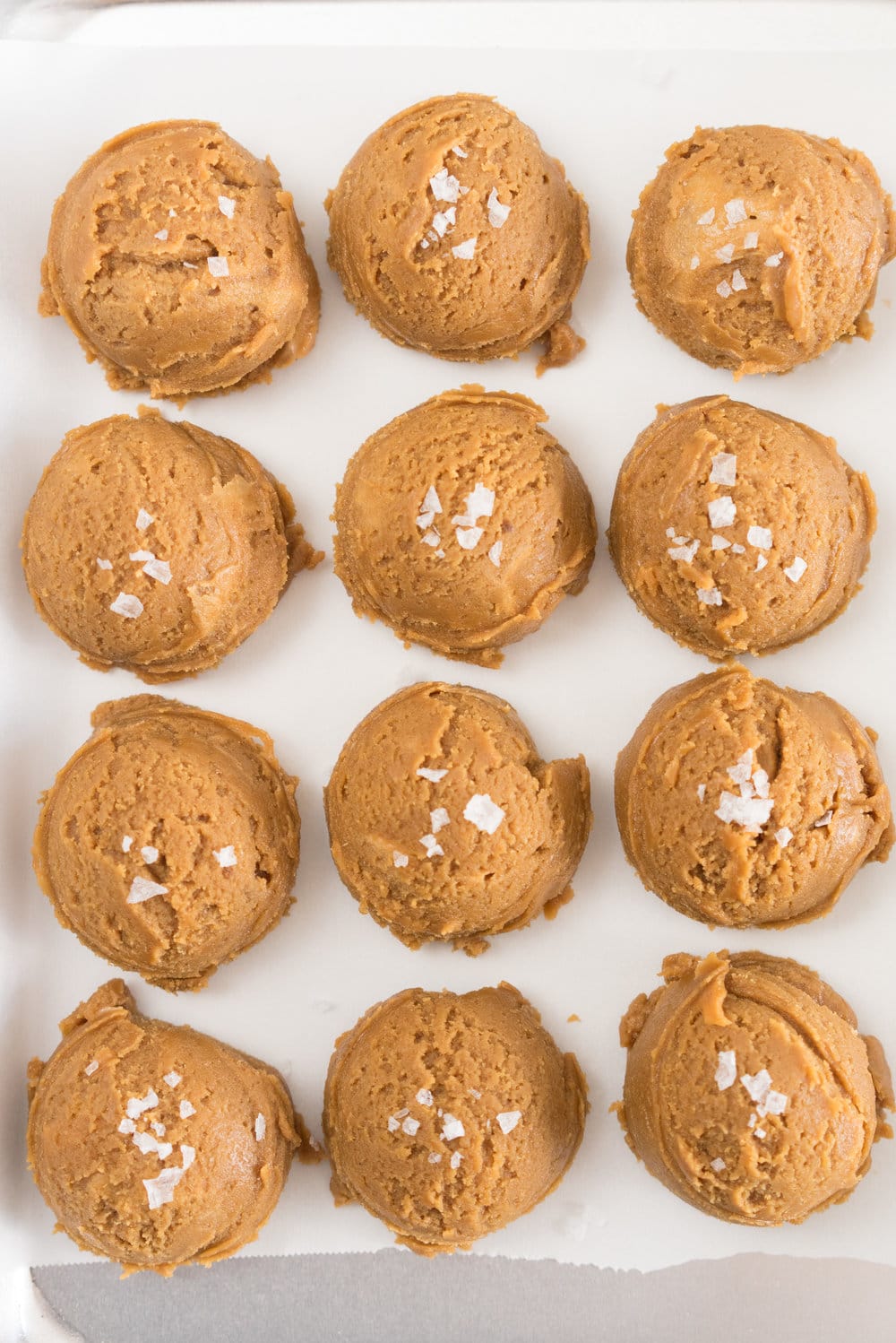 Gluten free, Dairy Free Peanut Butter Cookies - super simple, four ingredient cookies