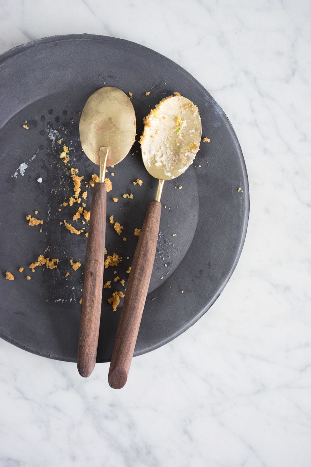 Lemon and Lime No bake cheesecake - the perfect make-ahead dessert that won't clog up precious oven space when preparing for a busy dinner party!