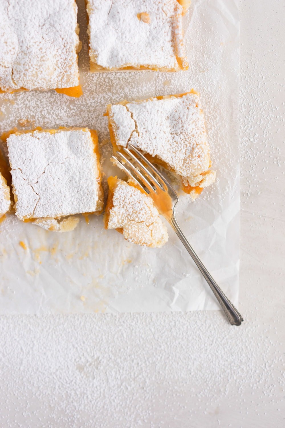 Apricot shortcake - a thick layer of apricot, lightly sweetened with honey, encased between layers of vanilla shortbread pastry. A classic favourite - perfect for a morning or afternoon tea. Super versatile, can be replicated with apple, pear, rhubarb etc