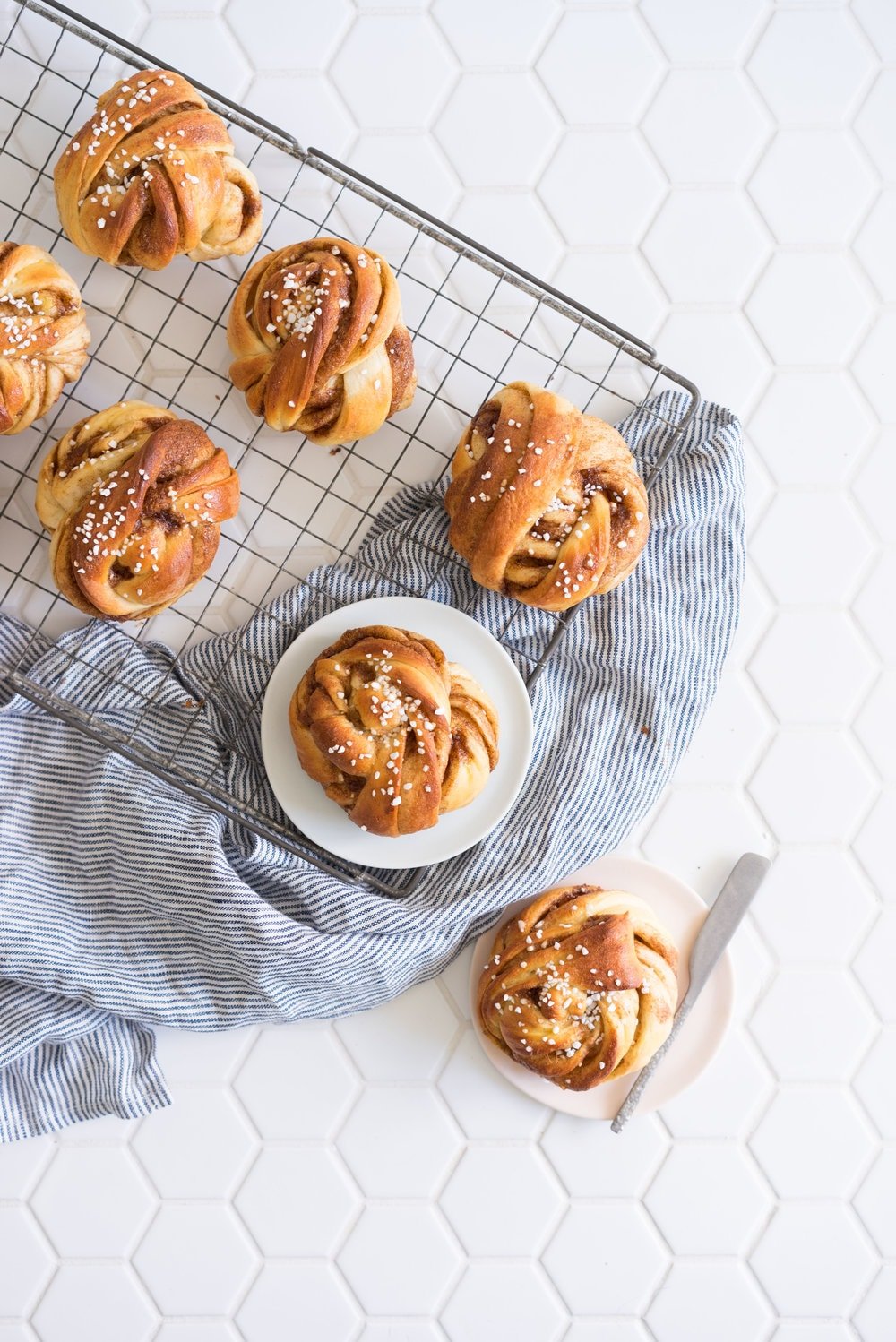 Swedish Cinnamon rolls - cardamom spiced dough filled with a perfectly spiced filling