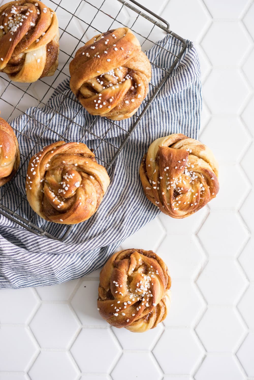 Swedish Cinnamon rolls - cardamom spiced dough filled with a perfectly spiced filling