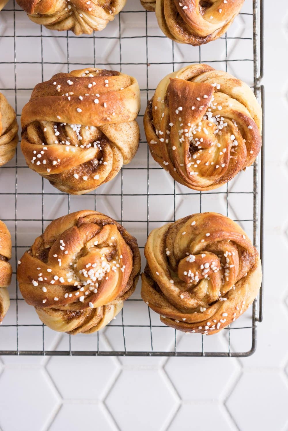 Swedish Cinnamon rolls - cardamom spiced dough filled with a perfectly spiced filling