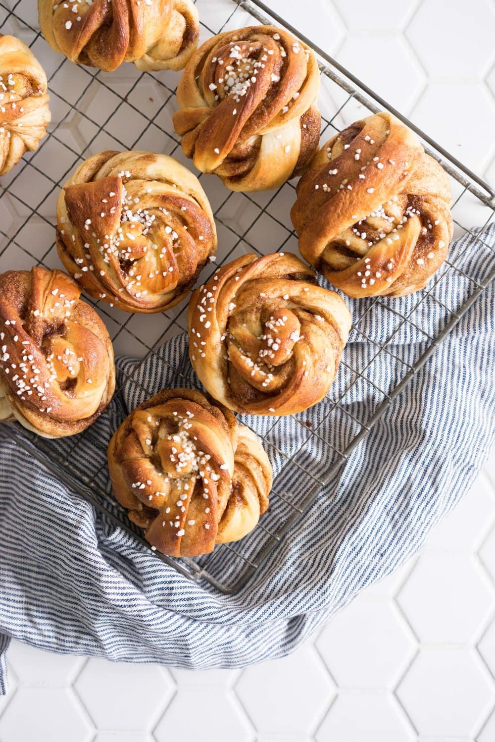 Swedish Cinnamon rolls - cardamom spiced dough filled with a perfectly spiced filling