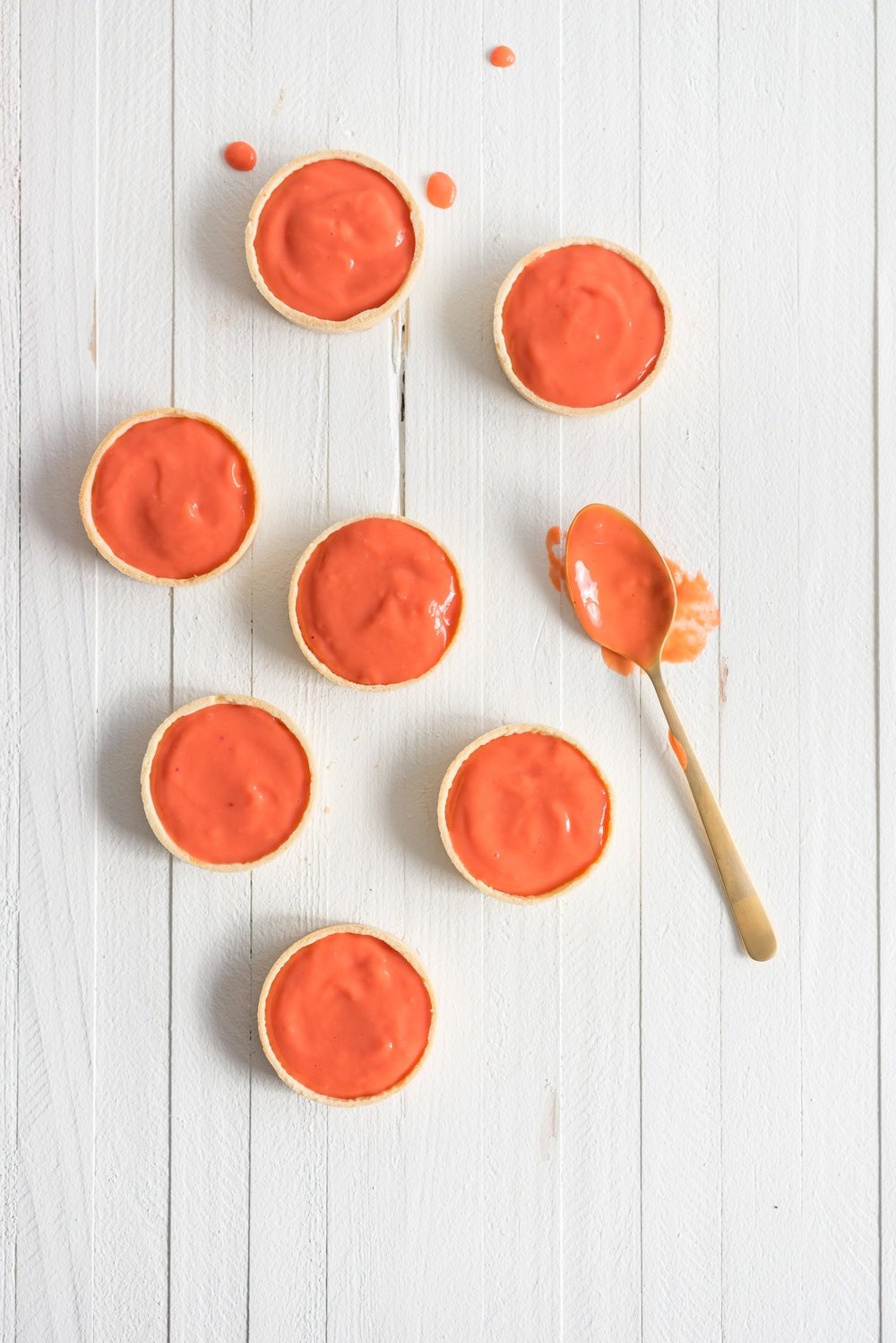 Blood orange meringue tart - sweet pastry filled with a blood orange curd and topped with a swiss meringue