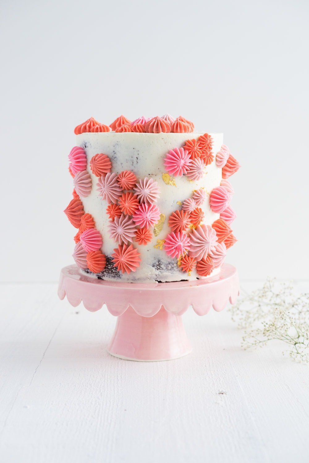 Gluten Free Chocolate Cake with Salted Caramel and Mascarpone German Buttercream. The perfect go-to cake: layers of rich mud cake, smooth salted caramel, and silky german buttercream with a hint of mascarpone.