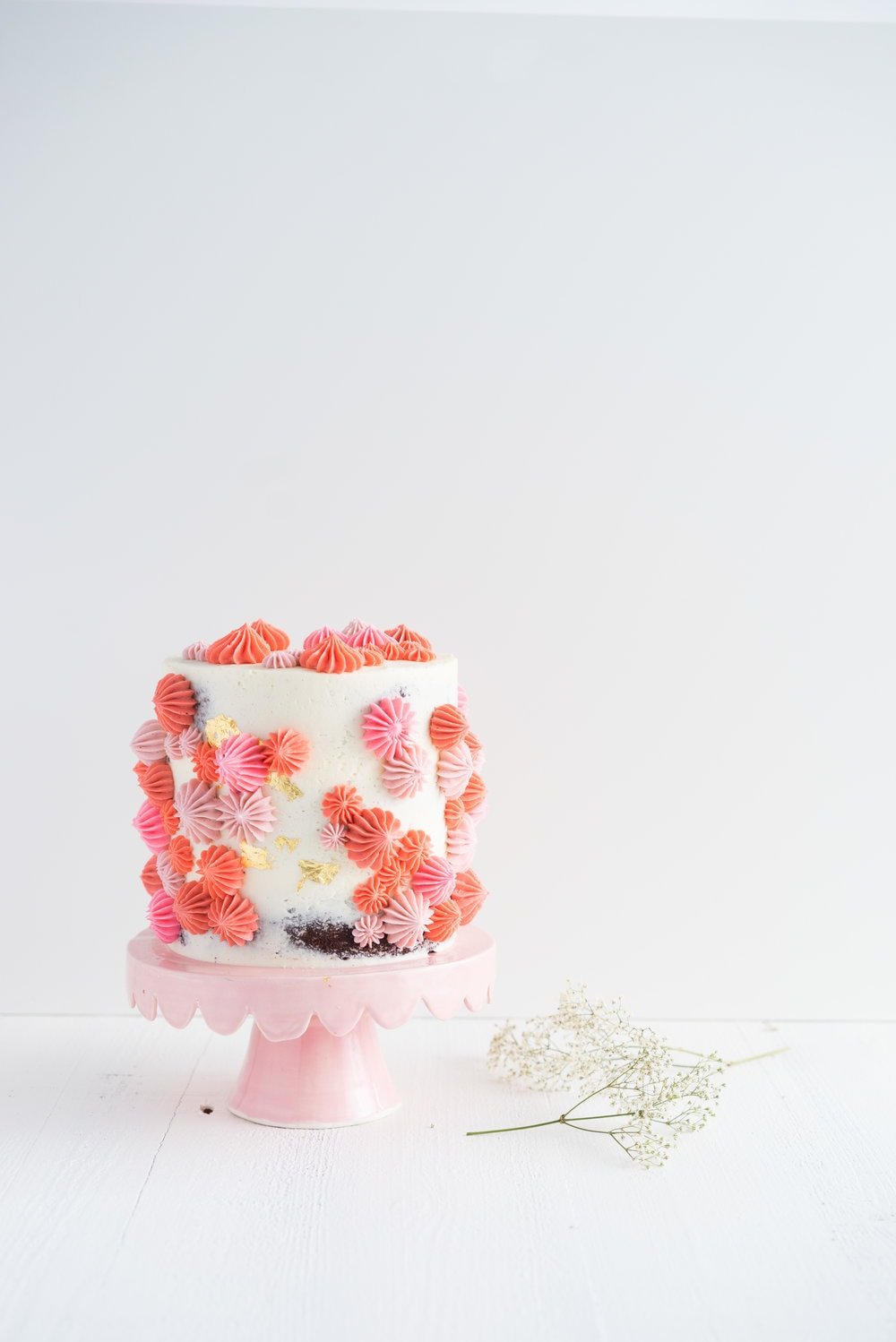 Gluten Free Chocolate Cake with Salted Caramel and Mascarpone German Buttercream. The perfect go-to cake: layers of rich mud cake, smooth salted caramel, and silky german buttercream with a hint of mascarpone.