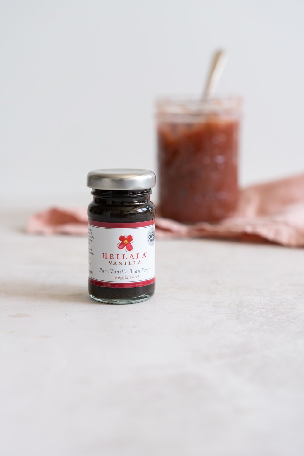 Rhubarb Sticky Buns - Brioche Spiked with vanilla, filled with rhubarb quick jam, and finished with a vanilla bean mascarpone frosting. #stickybuns #rhubarb #vanillabean #cloudykitchen