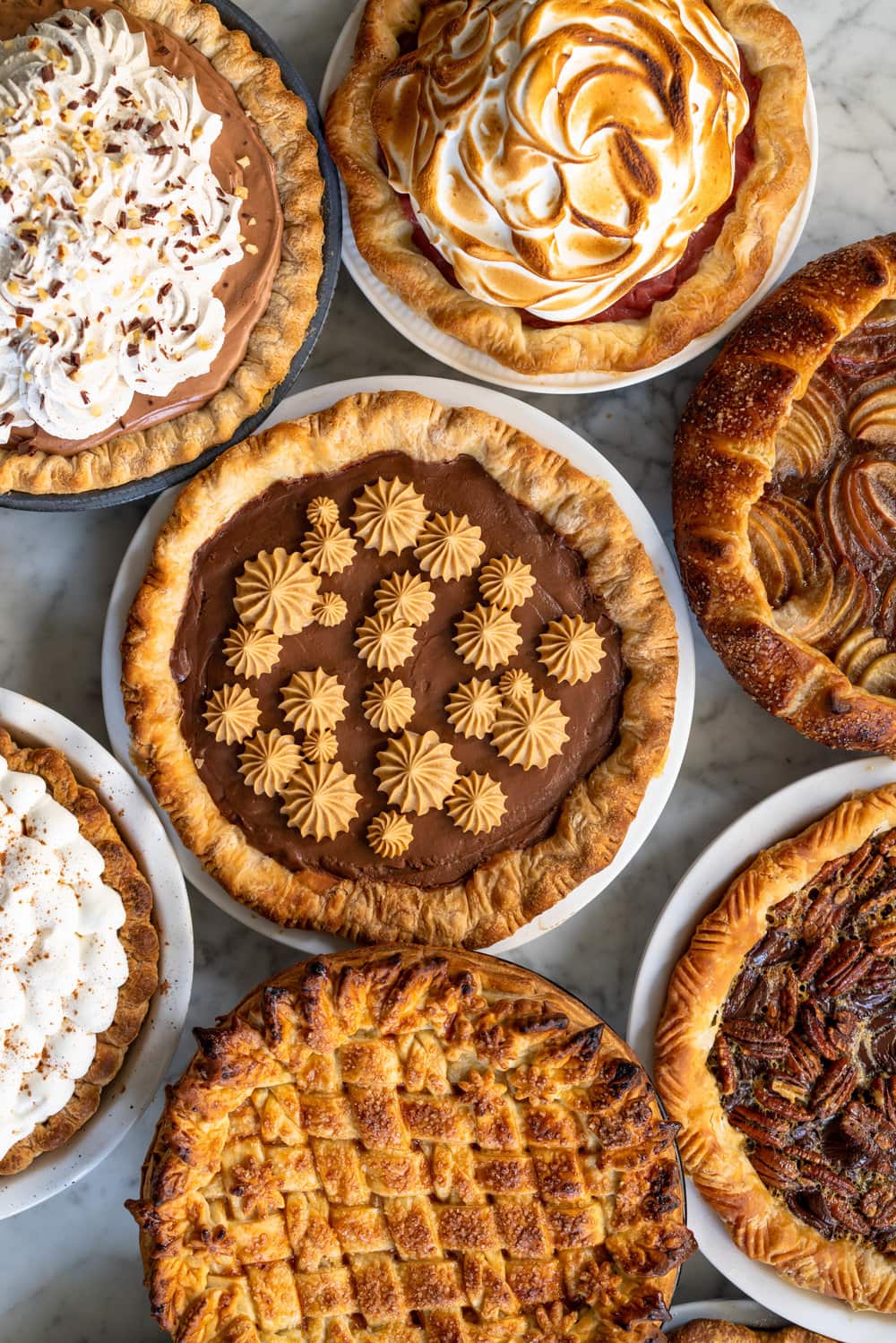 Nine of the Best Thanksgiving Pie Recipes: the Ultimate Pie Roundup Post! This roundup post lists some of the best thanksgiving pie recipes - there is literally something for everyone. Make just one or mix and match for the ultimate thanksgiving pie spread. #thanksgiving #pierecipes #roundup