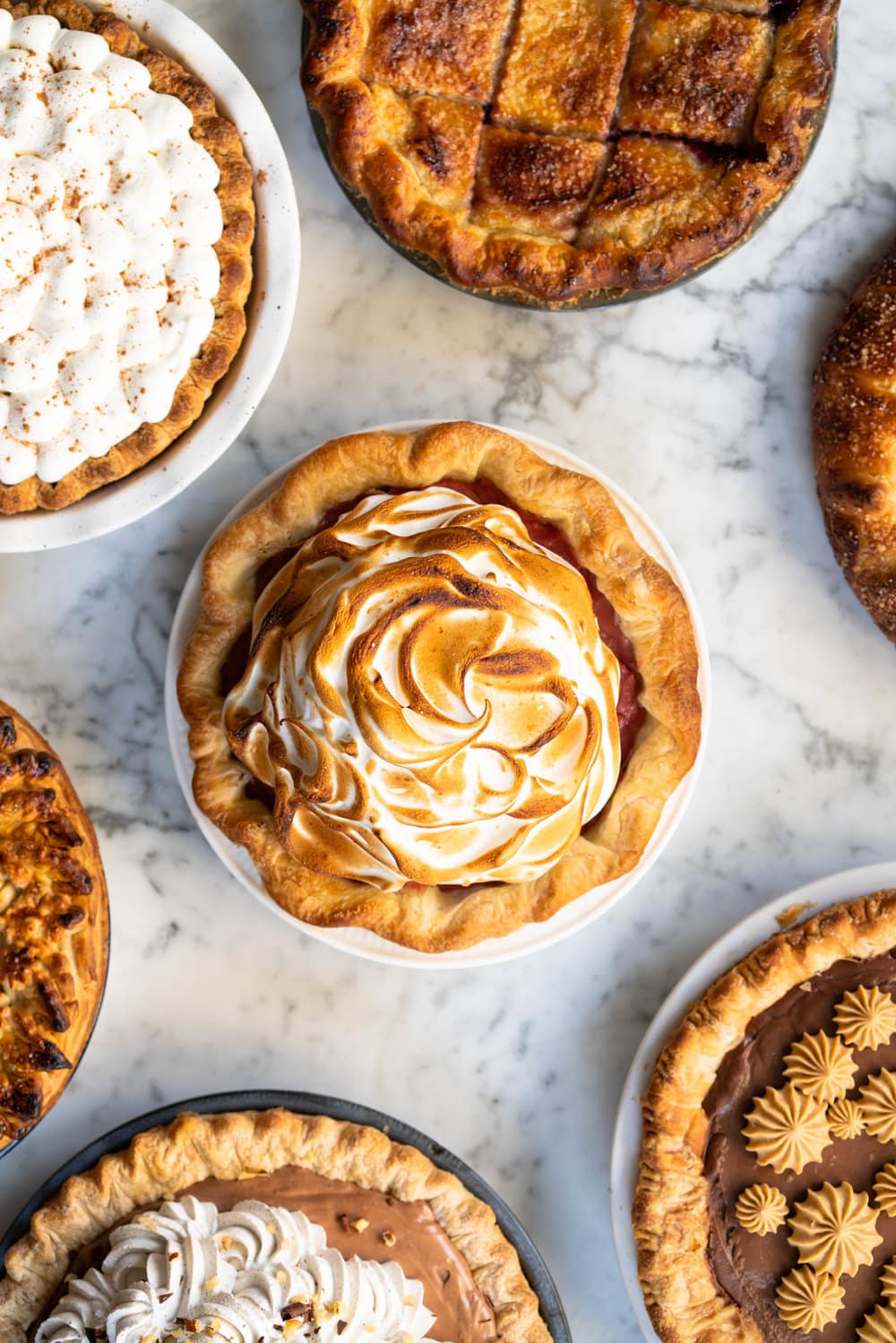 Nine of the Best Thanksgiving Pie Recipes: the Ultimate Pie Roundup Post! This roundup post lists some of the best thanksgiving pie recipes - there is literally something for everyone. Make just one or mix and match for the ultimate thanksgiving pie spread. #thanksgiving #pierecipes #roundup