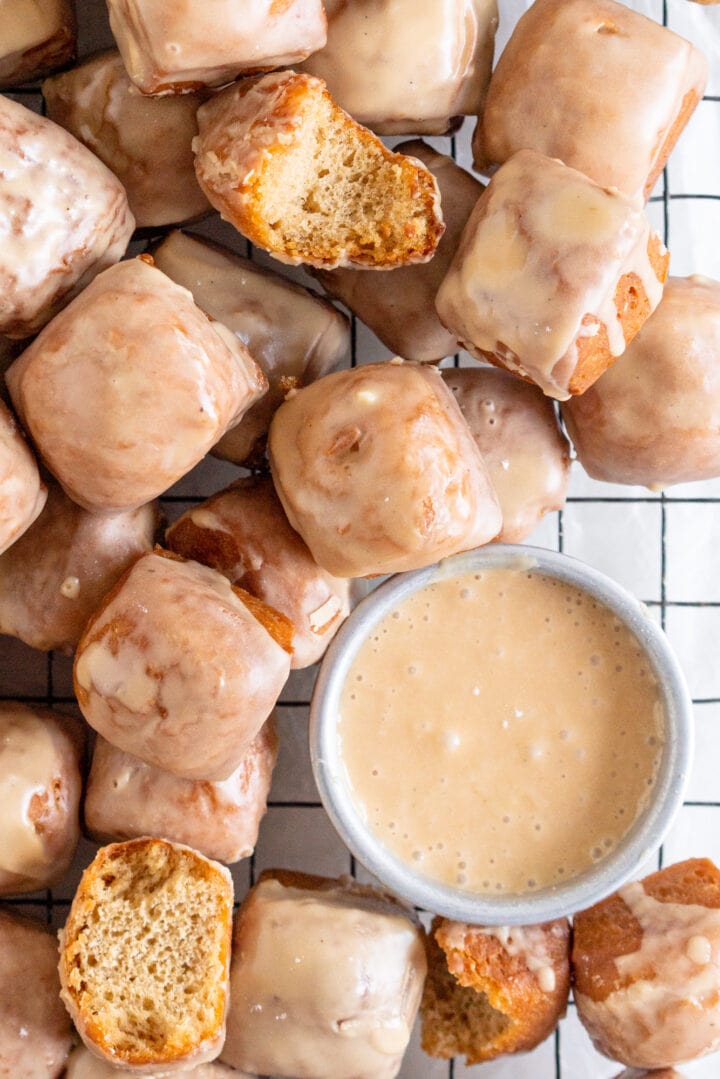 Earl Grey Doughnut Glaze