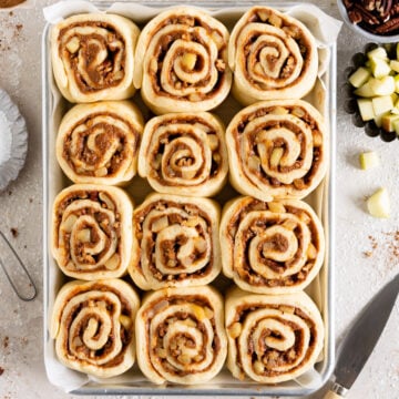 Apple Pie Cinnamon Rolls