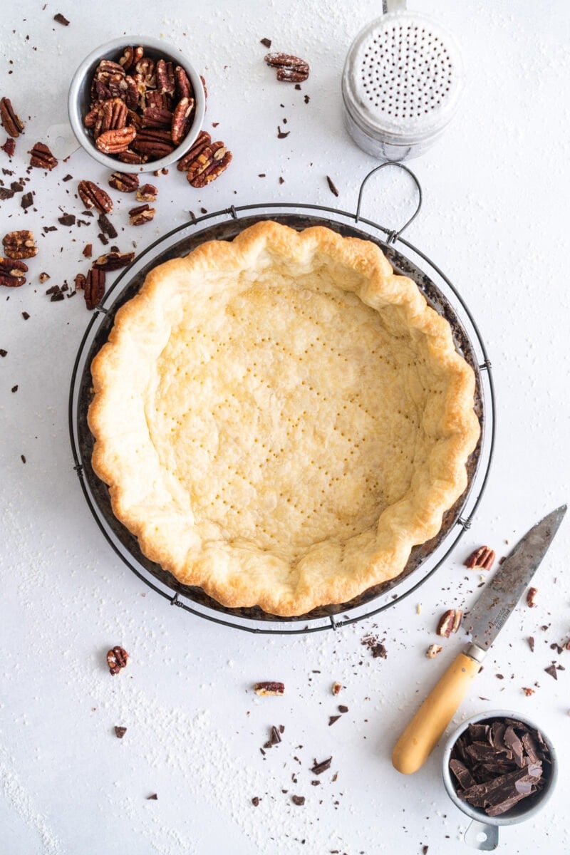 Par-baked Pie Crust