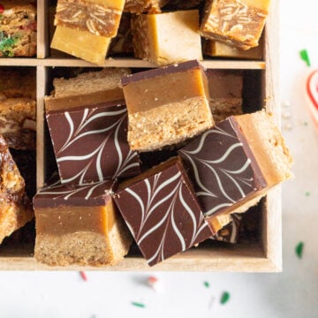 Brown Butter Salted Caramel Slice