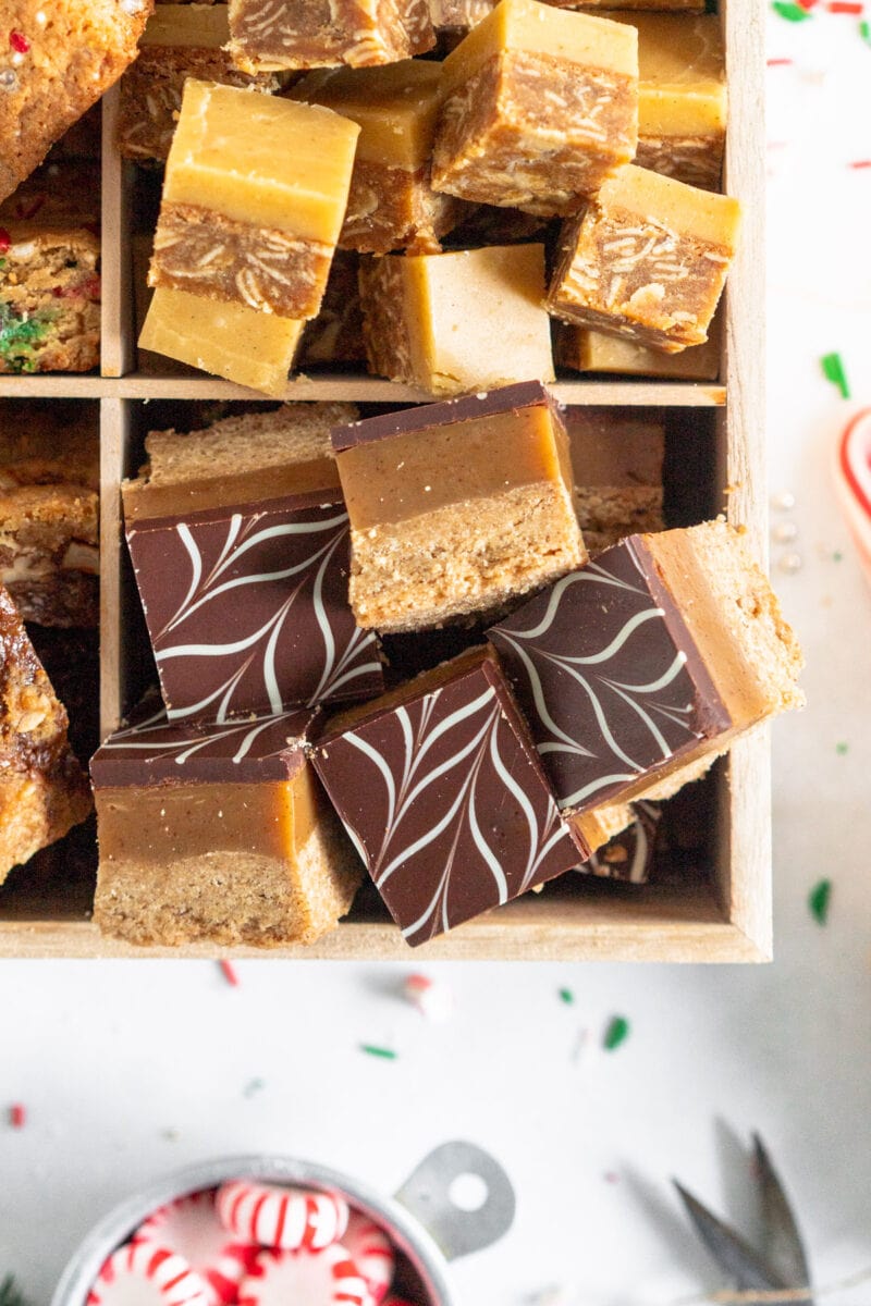 Brown Butter Salted Caramel Slice