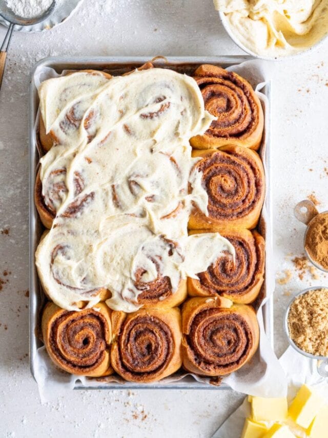 The Best Brown Butter Cinnamon Rolls