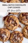 small batch chocolate chip cookies