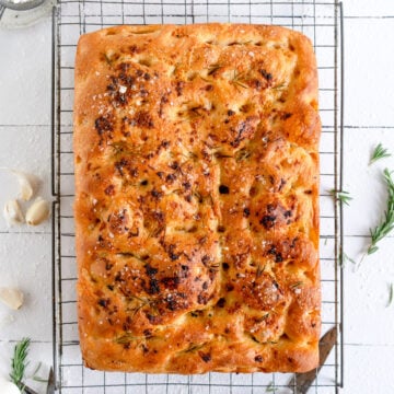 Baked Focaccia Bread