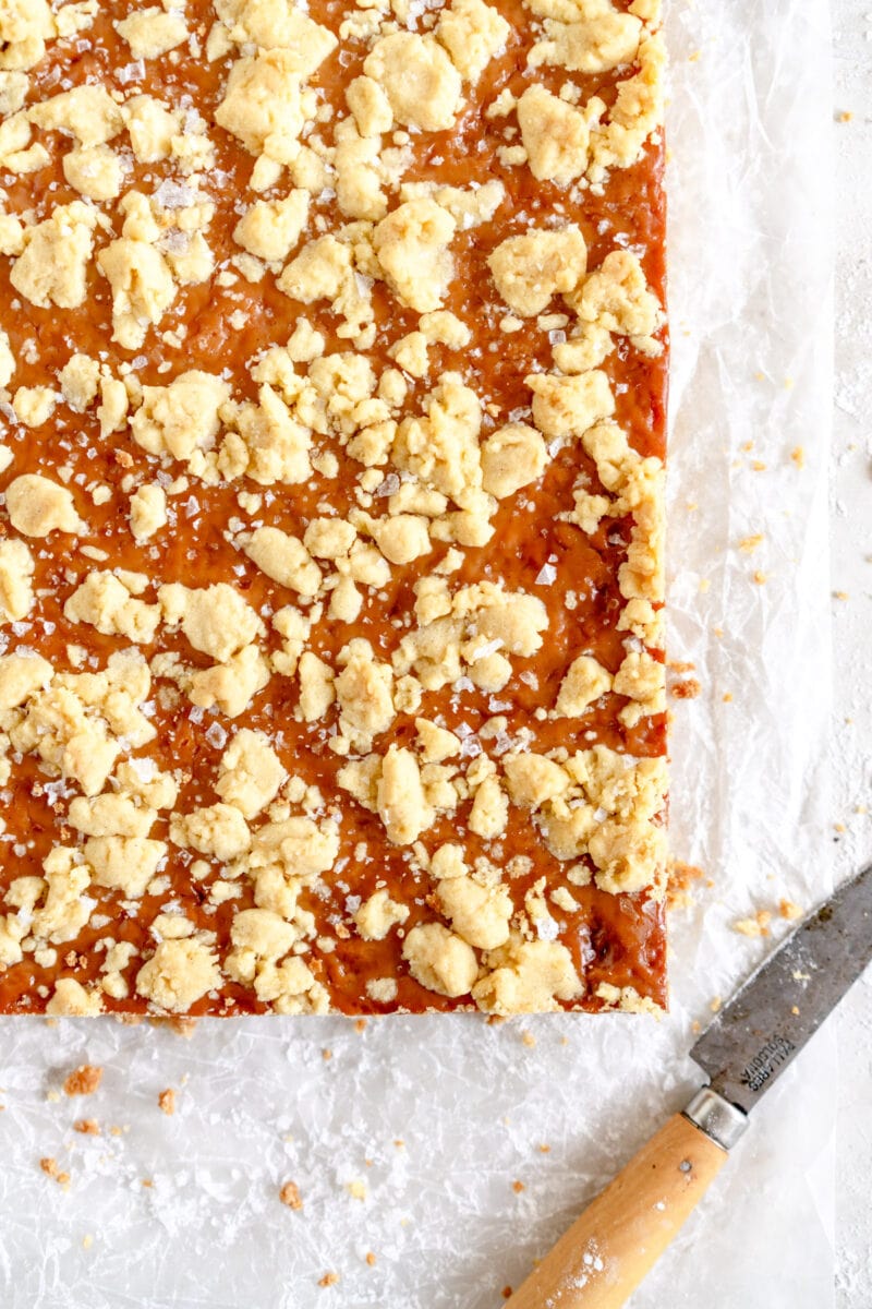 corner shot baked tan square