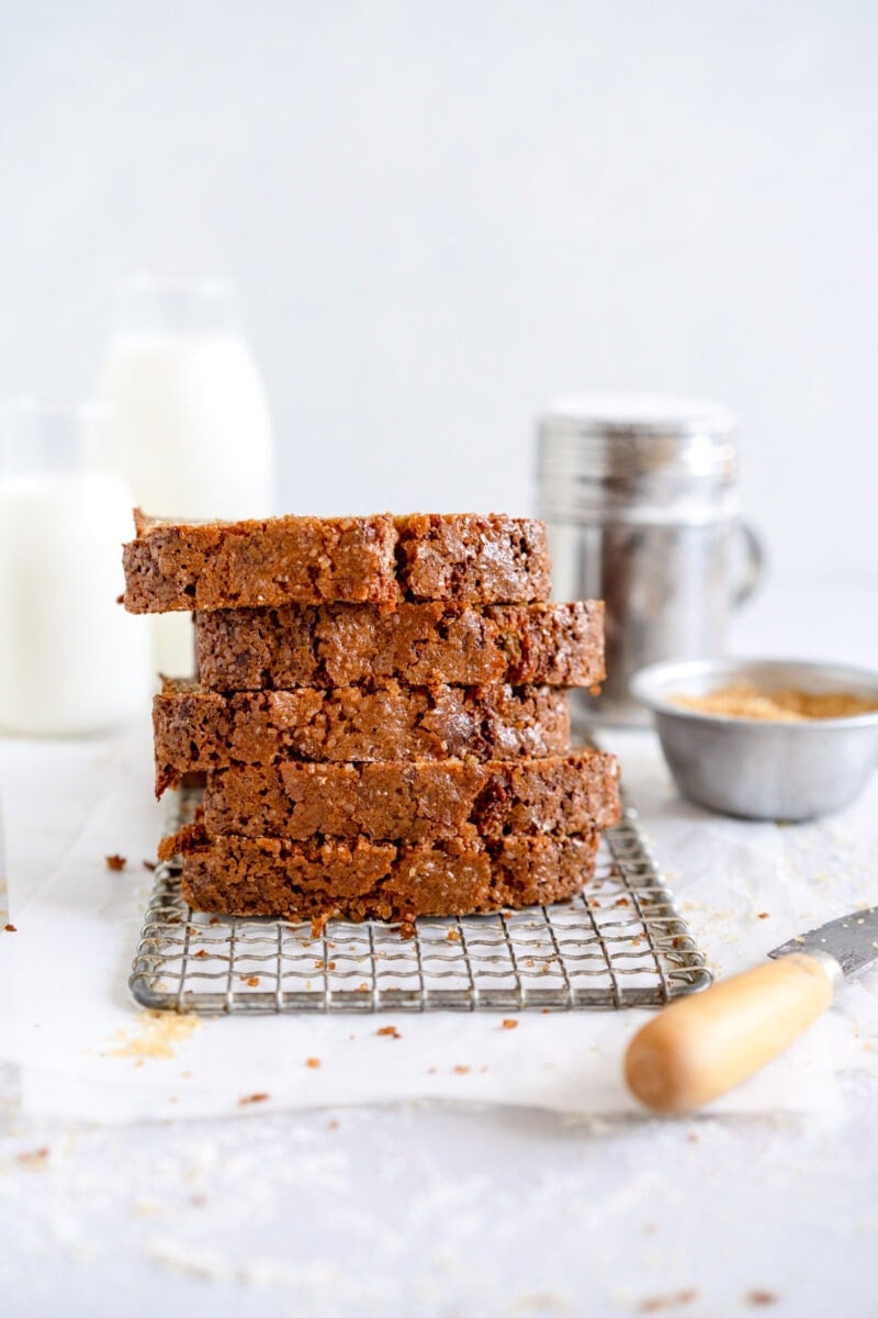 Stacks of Banana Bread slices