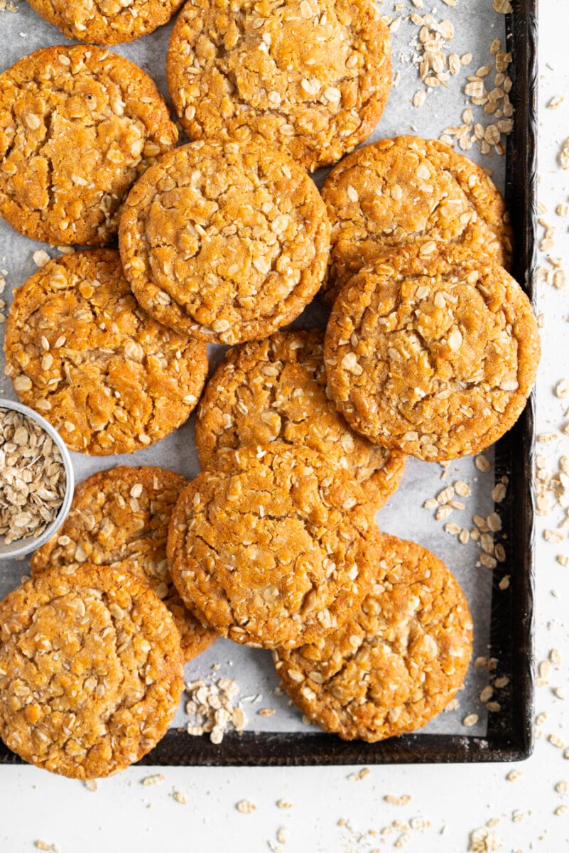 Brown Butter Anzac Biscuits