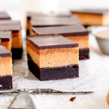 peanut butter brownie bars
