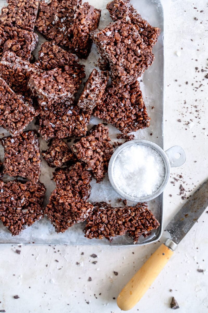 chocolate rice krispies treats