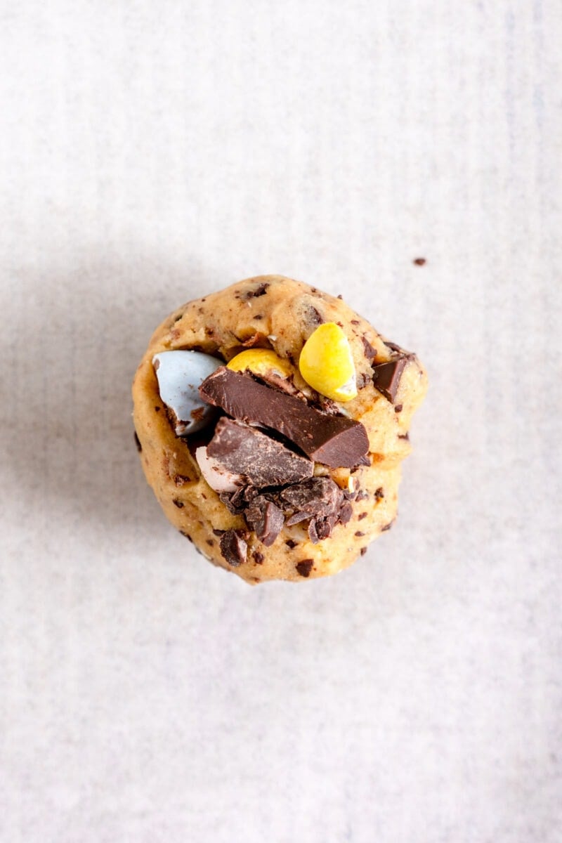 ball of cookie dough