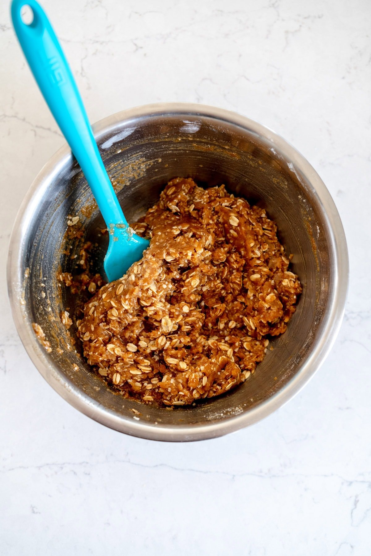 combined anzac cookie dough