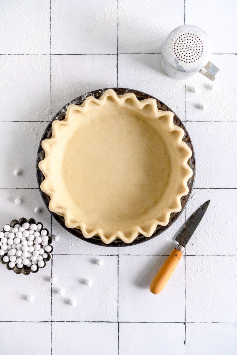 pie crust ready to bake