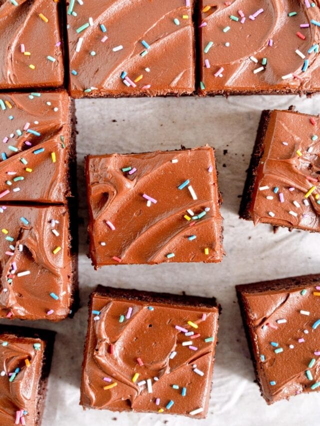 Devil's Food Sheet Cake