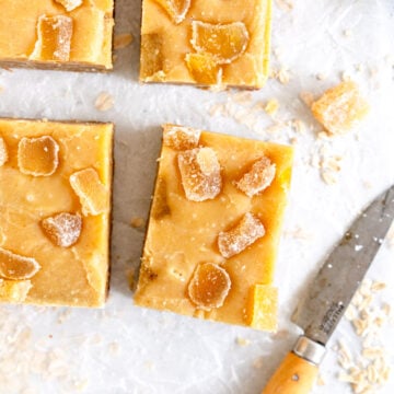 Slice of ginger crunch