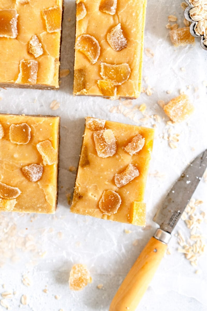 Slice of ginger crunch 