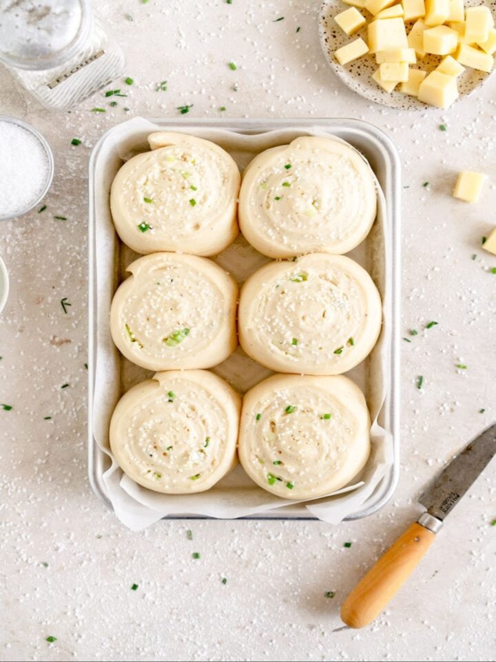 resized image of small batch cheese buns