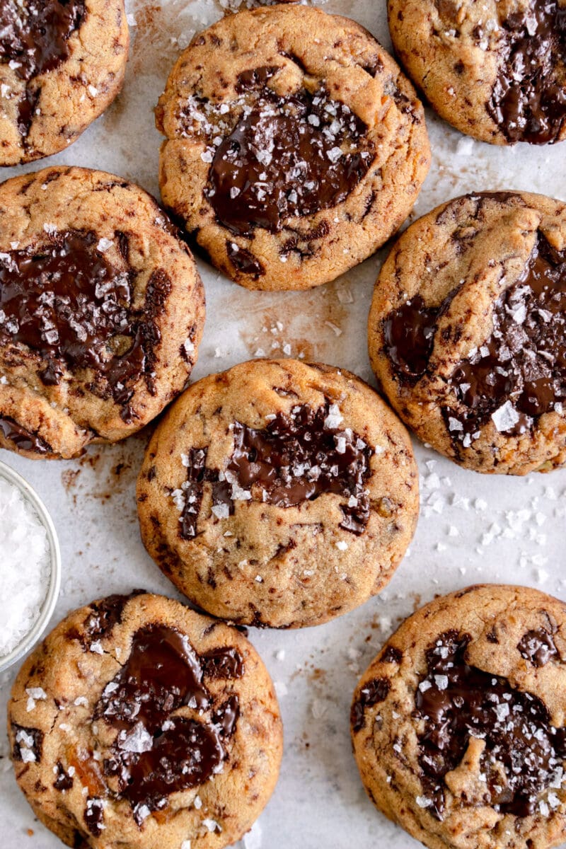 egg yolk chocolate chip cookies