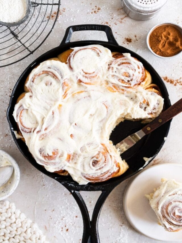 Super Soft Sourdough Cinnamon Rolls