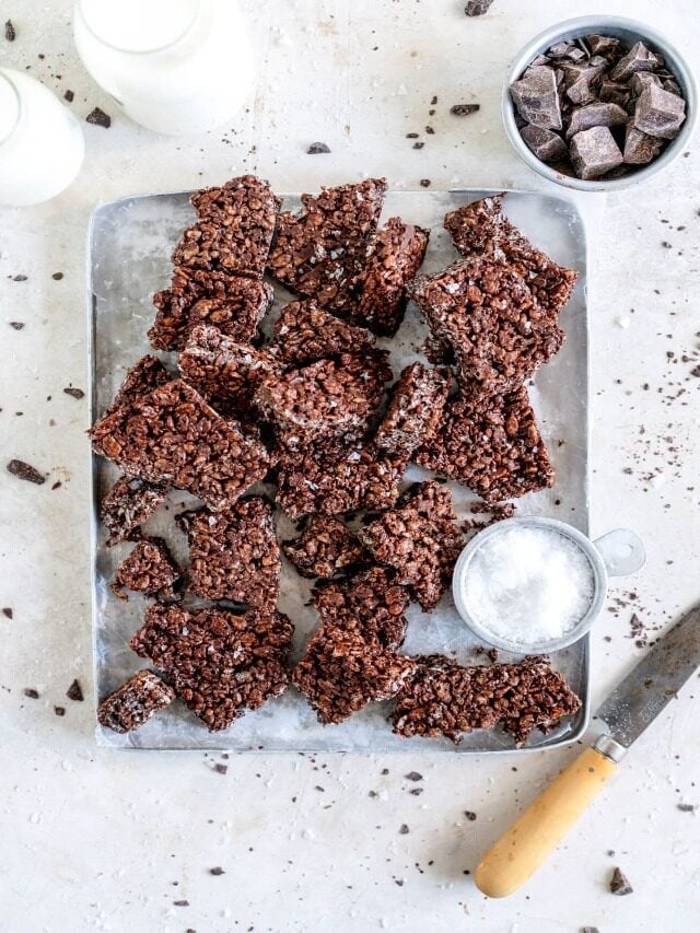 No Bake Chocolate Crackles