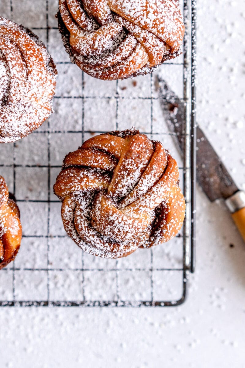 twisted cinnamon bun