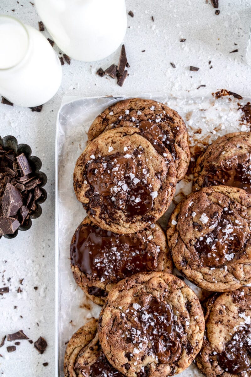corner image nutella cookies