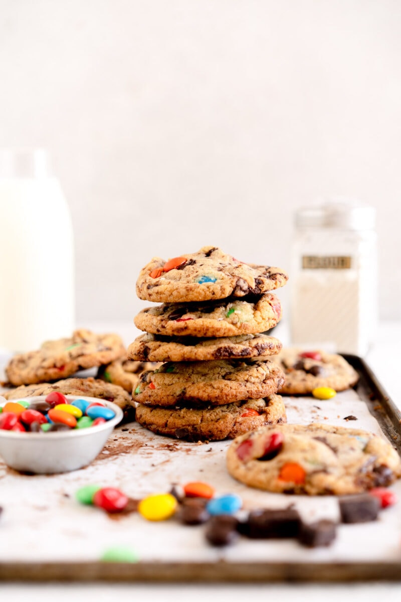stacked cookies