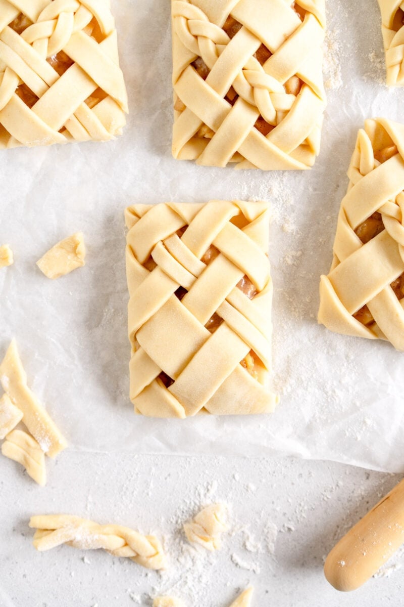 braided pie apple 