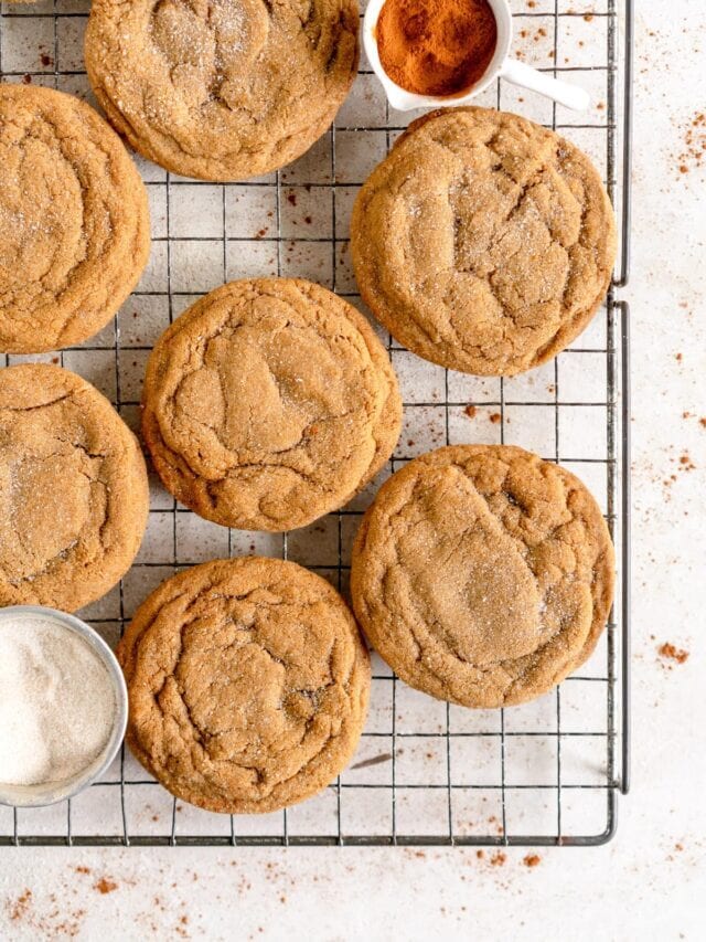 Ginger Molasses Sugar Cookies
