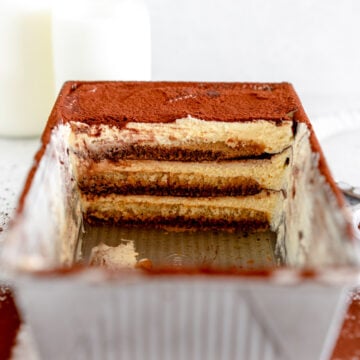 side shot tiramisu