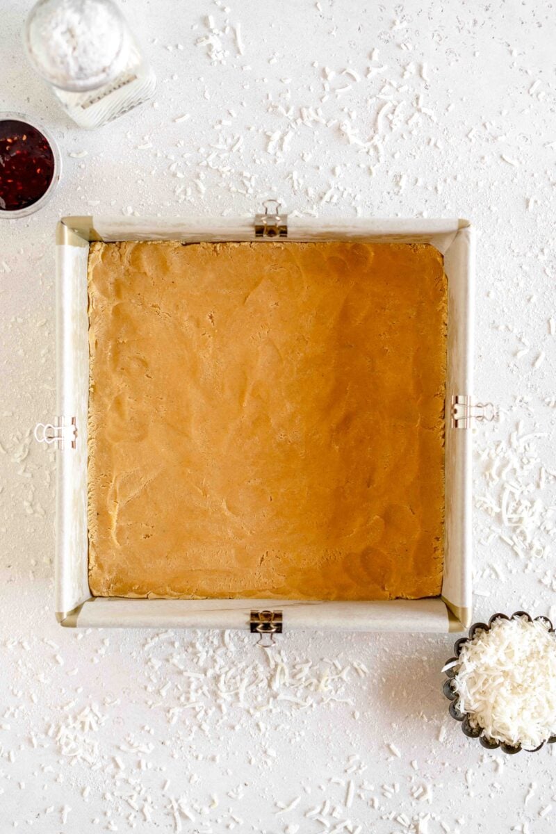 smooth shortbread base