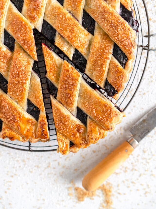 Blueberry Balsamic Crostata