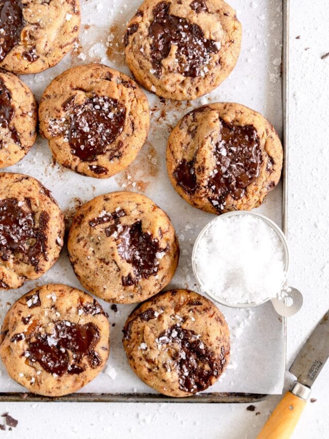 Egg Yolk Chocolate Chip Cookies